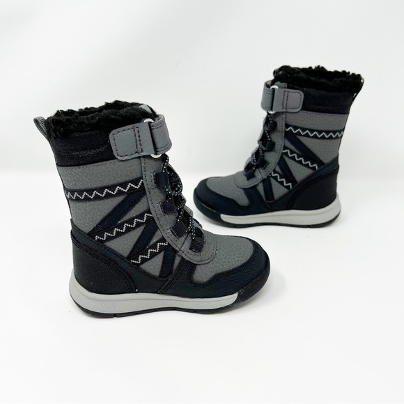 Merrell Kid's Snow Crush 2.0 Waterproof Boot Black/Grey Size 5 M Infant/Toddler - Picture 4 of 6